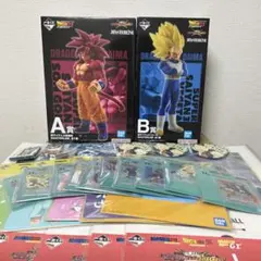 一番くじ ドラゴンボール VSオムニバスCROSS A賞悟空B賞ベジータおまけ有