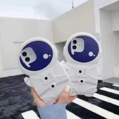 宇宙飛行士　iPhoneケース　iPhone14プロ　ソフトケース　匿名配送