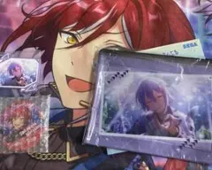 プロセカ あんスタ 逆先夏目 神代類 セガラッキーくじ タオル 缶ミラー