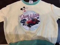 Disney Motors ミッキー トミカ　トレーナー　コラボ