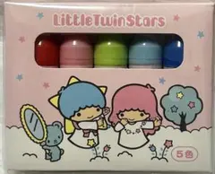 廃盤稀少品　Little Twin Stars クレヨンみたいなスタンプセットのサムネイル