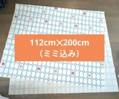 【再値下げしました】ルシアン　レトロプリント　生地　大判