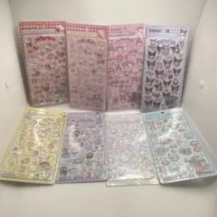 正規品 サンリオ 第2弾 ボンボンドロップシール8種セット コンプリート