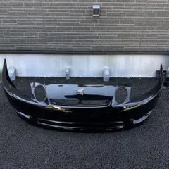 JZZ30 ソアラ 後期 純正フロントバンパー 黒 エンブレム付