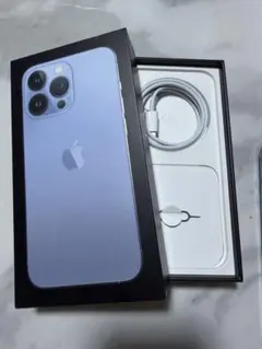 iPhone13promax 本体 シエラブルー 256GB 交換品・未使用品 中古】iPhone13 Pro Max 256GB シエラブルー MLJD3J／A SIMフリー