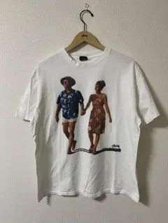 Stussy カップル フォトプリント Tシャツ
