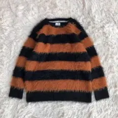 NUMBER (N)INE 黒 オレンジ ニット 値下げ交渉可能