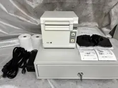 美品□SII セイコー サーマルプリンター＆ドロアー□RP-D10 エアレジ