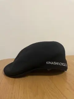 KINASHI CYCLE GOLF ハンチング 黒 新品未使用タグ付のサムネイル