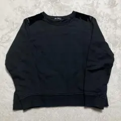 nano universe/ナノユニバース スウェット黒