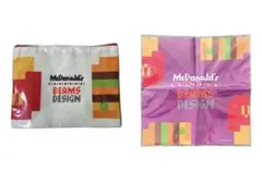☆マクドナルド BEAMS DESIGN ポーチ&クリーナークロス☆