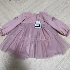 【新品タグ付き】コトリ　ワンピース　80 ピンク