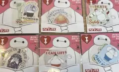 ベイマックス　ハッピーくじI賞　ダイカットステッカーセット6種コンプリート