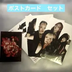 HANA1stアルバム完全生産限定盤の大型ポストカード4枚と特典ポストカード