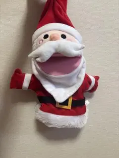 サンタ　パペット　ぬいぐるみ