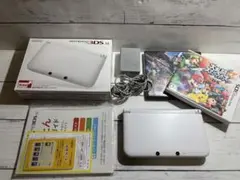 【箱・未開封ARカード付】3DS LL ホワイト本体＋ソフト2本＋1本おまけ付き