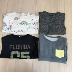 男の子 サイズ120トレーナー 長袖カットソー 計４点 まとめ売り