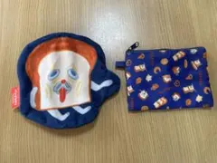 パンどろぼう　ポーチ・パスケース　2点セット