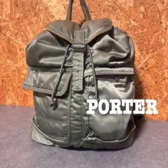 廃盤品 PORTER ポーター タンカー リュック セージグリーン バックパック