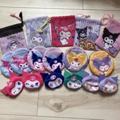 サンリオ クロミ 巾着 ポーチ まとめ売りのサムネイル