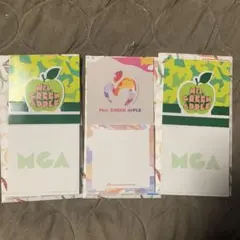 Mrs. GREEN APPLE 一番くじ H賞 立体メモ　3個セット
