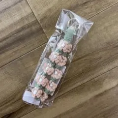 フラワー スマホ ハンドストラップ