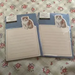 レターセット (猫のイラスト)２点