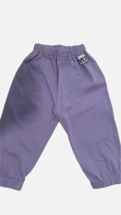 semon パープル　シンプルパンツ　XS