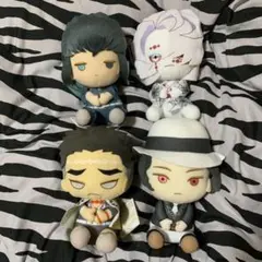 鬼滅の刃 でっかいぽふっとぬいぐるみ 鬼舞辻無惨・累・時透無一郎・悲鳴嶼行冥