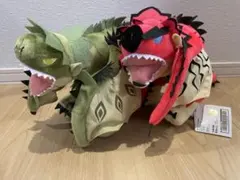 リオレウス&リオレイア　デフォルメぬいぐるみ　2種セット