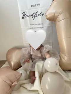 ロンパースドレス　80サイズ