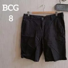 海外古着✨BCG【8】バミューダパンツ スポーツウェア 黒 ハーフパンツ