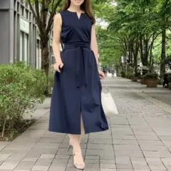 美品　エムプルミエ ロング　ワンピースのサムネイル