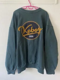 Keboz 1986 グリーン Lサイズ スウェット