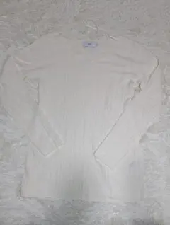 AZUL アイボリー Vネック 長袖ニット L