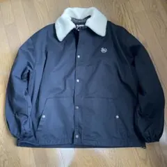 XL ブラック ボアジャケト　コート　メンズ