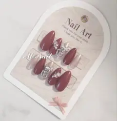 バレンタインデザイン♡ジェル ネイルチップ♡現品orサイズオーダー