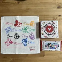 【非売品】ディズニー ミッキー＆フレンズ タオル MUFG銀行 ノベルティ