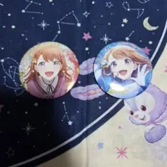 花里みのり　缶バッジセット