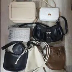 niko and ... ベージュ ショルダーバッグ他まとめ売り