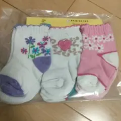 ベビー靴下 6足セット 0〜9ヶ月用　ピンク　女の子