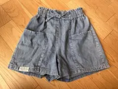 ピンクラテ　デニムハーフパンツ S/140