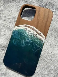 carved iPhone14 Pro ケース 一点物 木製レジン 2個セット carved iPhone14 Pro ケース 一点物 木製レジン 2個セット - メルカリ