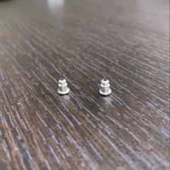 お見逃しなく✌️アレルギー対応 プラチナ仕上げ ピアス キャッチ まとめ売り