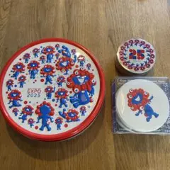 EXPO 2025 デザイン空き缶3セット　ミャクミャク