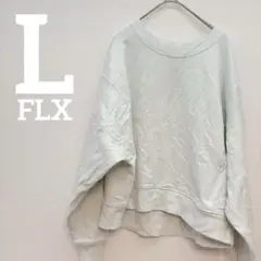 ⭐️413 FLX トレーナー シンプル レディース 無地 クロップド