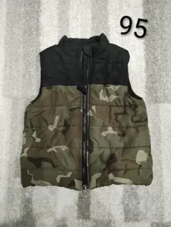 ベビー用アウター迷彩柄ベスト 95