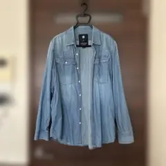 G-Star RAW デニムシャツ XL ライトブルー