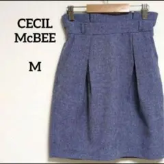 25-2−3【セシルマクビー】◎美品◎ウエストタック　ミニスカート