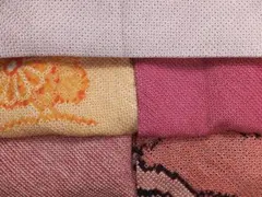 総絞り 羽織4点/着物1点　計5点セット　リメイク用《は30》#江戸小もーん